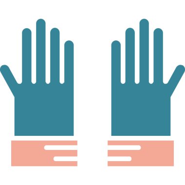 Eller ve eldivenler vektör tasarımı