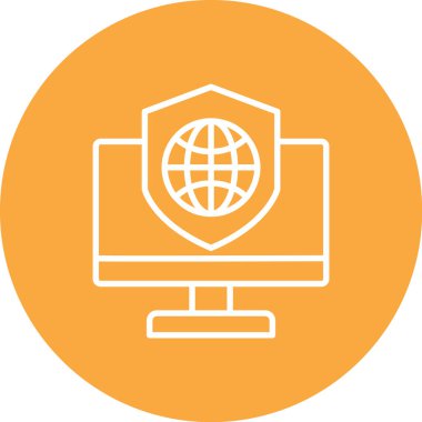 seo modern simgesinin vektör illüstrasyonu