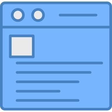 Kitap. Web simgesi basit illüstrasyon