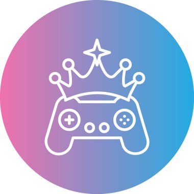 oyun simgesi, vektör illüstrasyonu