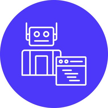 seo modern simgesinin vektör illüstrasyonu