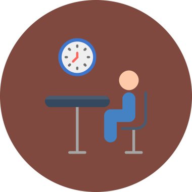 Bir iş adamının vektör çizimi