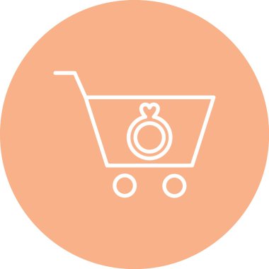 Alışveriş arabası. Basit tasarım