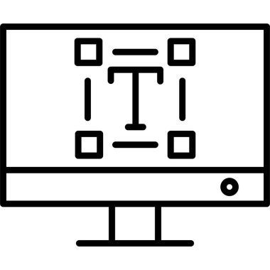 Video oyunu simgesi. Beyaz arka planda yalıtılmış web tasarımı için anahat video oyunu vektör simgesi