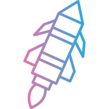 Bir kalem simgesinin vektör illüstrasyonu