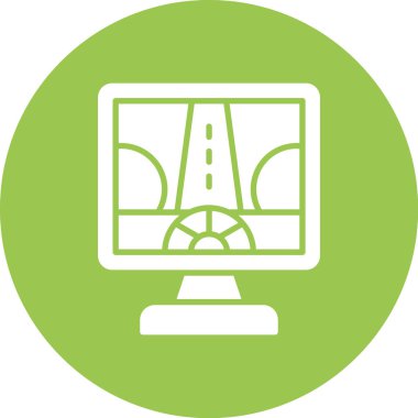 ekran vektör simgesini izle