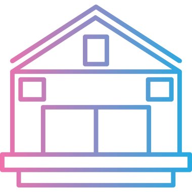 Yapı simgesinin vektör illüstrasyonu