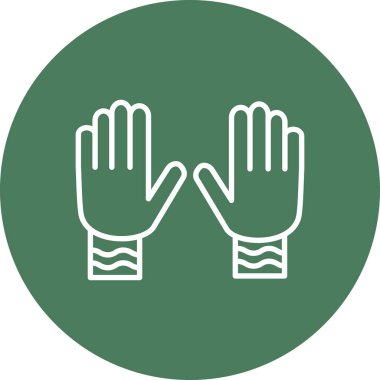 Eller simge vektör illüstrasyonu