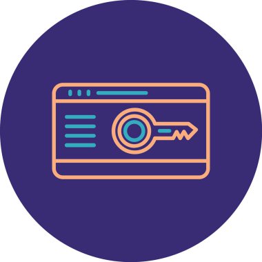 Vektör müzik simgesi illüstrasyonu