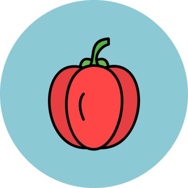 Gıda simgesinin vektör illüstrasyonu