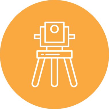 Kamera. Web simgesi basit illüstrasyon