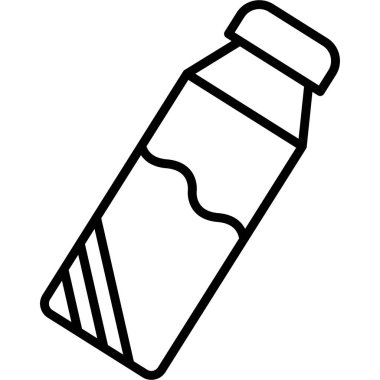 şişe cam ikonu ana hatlarıyla iç