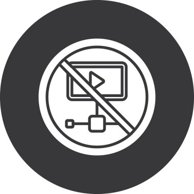 - Hayır. Web simgesi basit illüstrasyon