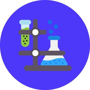 lab matara simgesi, vektör illüstrasyonu