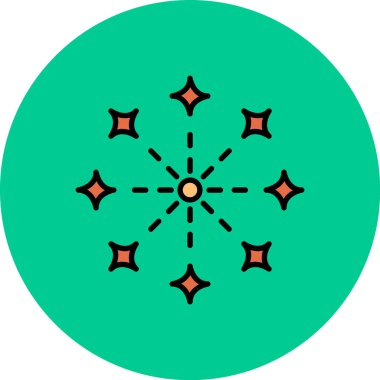 seo modern simgesinin vektör illüstrasyonu