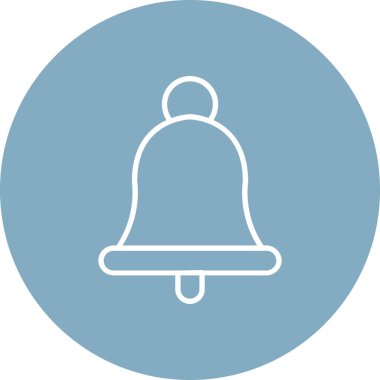 Çan simgesi vektör illüstrasyonu