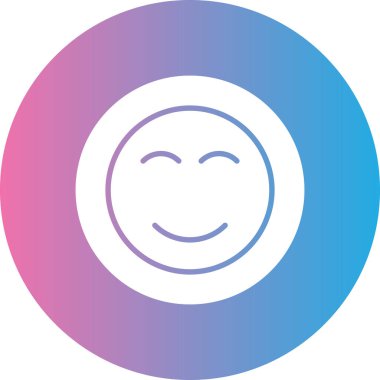 Yüz simgesi vektör illüstrasyonu