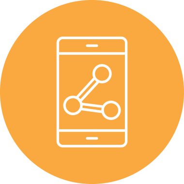 Uygulama modern simgesinin vektör illüstrasyonu