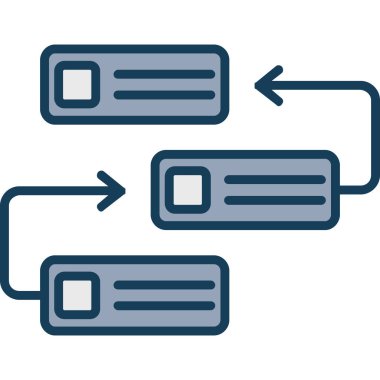 ağ paylaşım simgesi çizimi