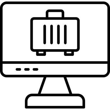 Bilgisayar monitörü. Basit tasarım