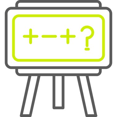 soru işareti simgesi, vektör illüstrasyonu