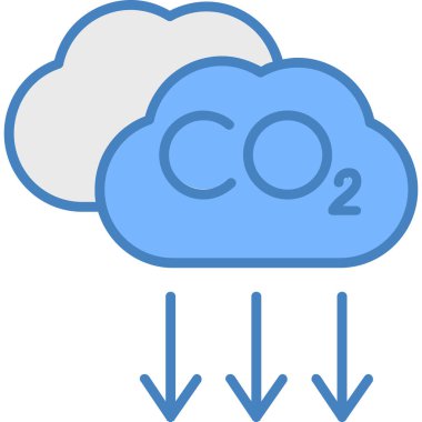Bulut. Web simgesi basit illüstrasyon