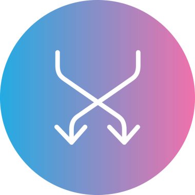 ok simgesinin vektör illüstrasyonu