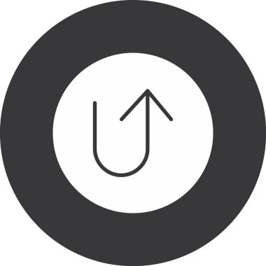 ok simgesi vektör illüstrasyonu