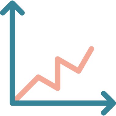 çubuk grafik grafik simgesi. vektör çizim