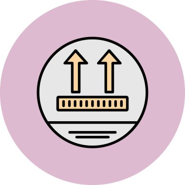 ok simgesinin vektör illüstrasyonu