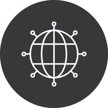 genel ağ vektör illüstrasyonu