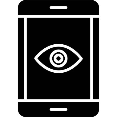 akıllı telefon simgesi, vektör çizim