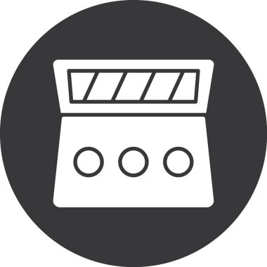 dükkan simgesi vektör illüstrasyonu