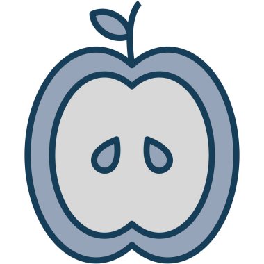 meyve simgesi, illüstrasyon vektörü