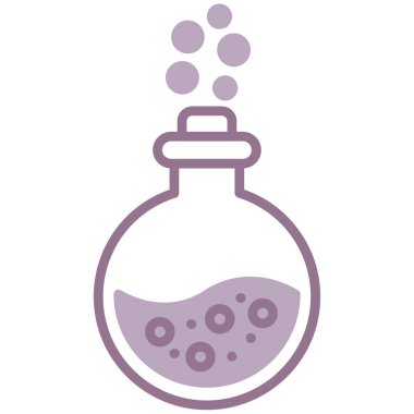 İksir simgesi vektör illüstrasyonu