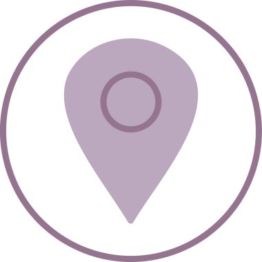 konum haritası pin simgesi