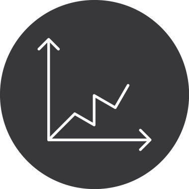 grafik vektör çizgisi simgesi