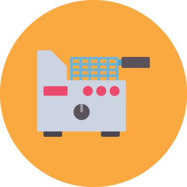 Teslimat. Web simgesi basit illüstrasyon