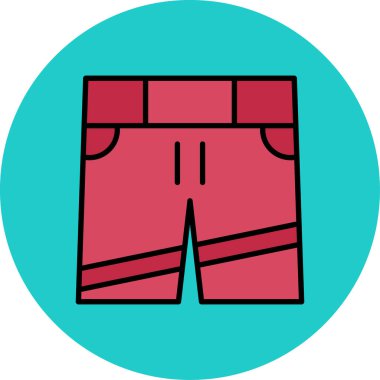 Bir b eksikliği simgesinin vektör çizimi