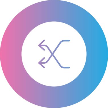 Oklar. Web simgesi basit illüstrasyon