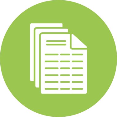 Belgenin vektör illüstrasyonu