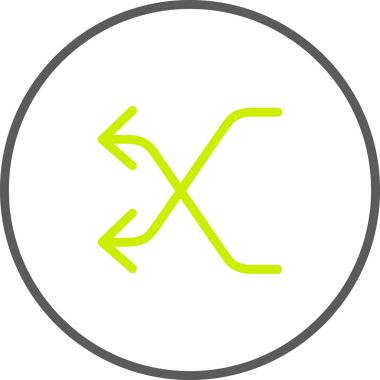 ok simgesi vektör illüstrasyonu