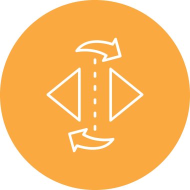 ok simgesi vektör illüstrasyonu