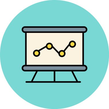 Modern simgenin vektör illüstrasyonu