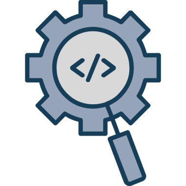 Ayarlama. Web simgesi basit illüstrasyon