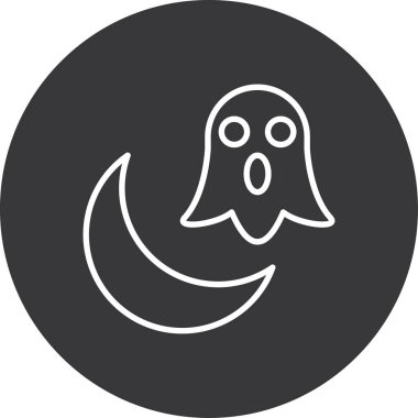 hayalet vektör illüstrasyonu