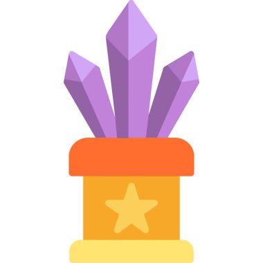 Sihirli değnek vektör simgesi