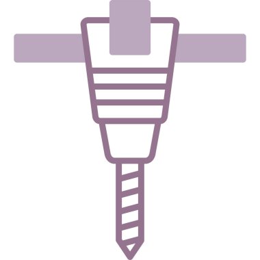 Modern oto tamir simgesinin vektör illüstrasyonu