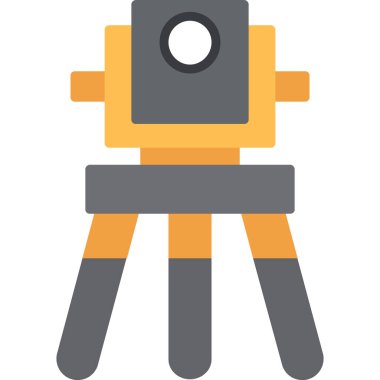 kamera fotoğrafçılık simgesi düz stil