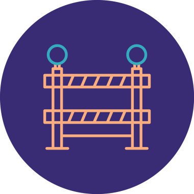 Modern b 'nin vektör illüstrasyonu eksik simgesi